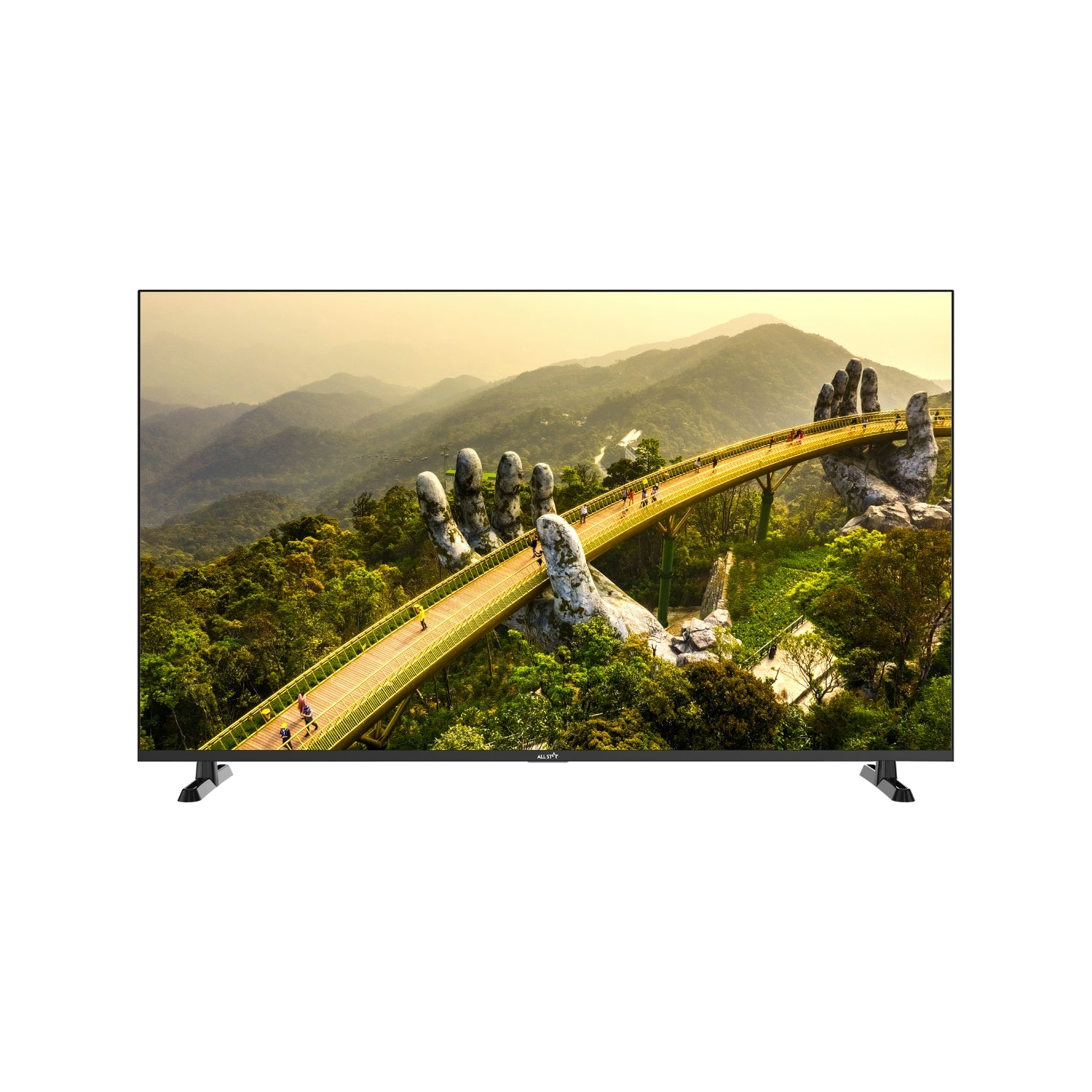 TV LED 50&quot; ALL STAR 4K ASSTV50WF4K SMART TV WEBOS ITALIA BLACK