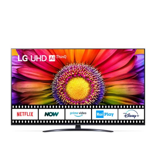 TV LED 55&quot; LG 4K 55UR81003LJ SMART TV EUROPA BLACK
