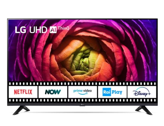 TV LED 50&quot; LG 4K 50UR73003LA SMART TV EUROPA BLACK