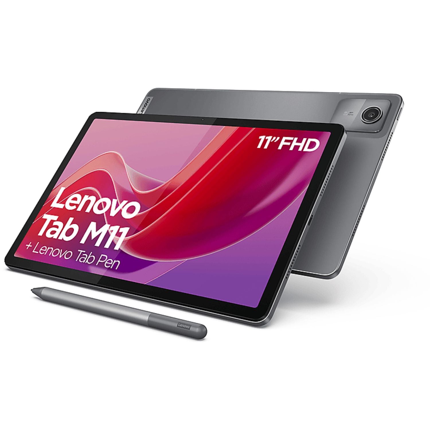 TABLET LENOVO ZADA0134SE M11 FHD 11&quot; 4+128GB WI-FI ANDROID 13 LUNA GREY PENNA INCLUSA ITALIA