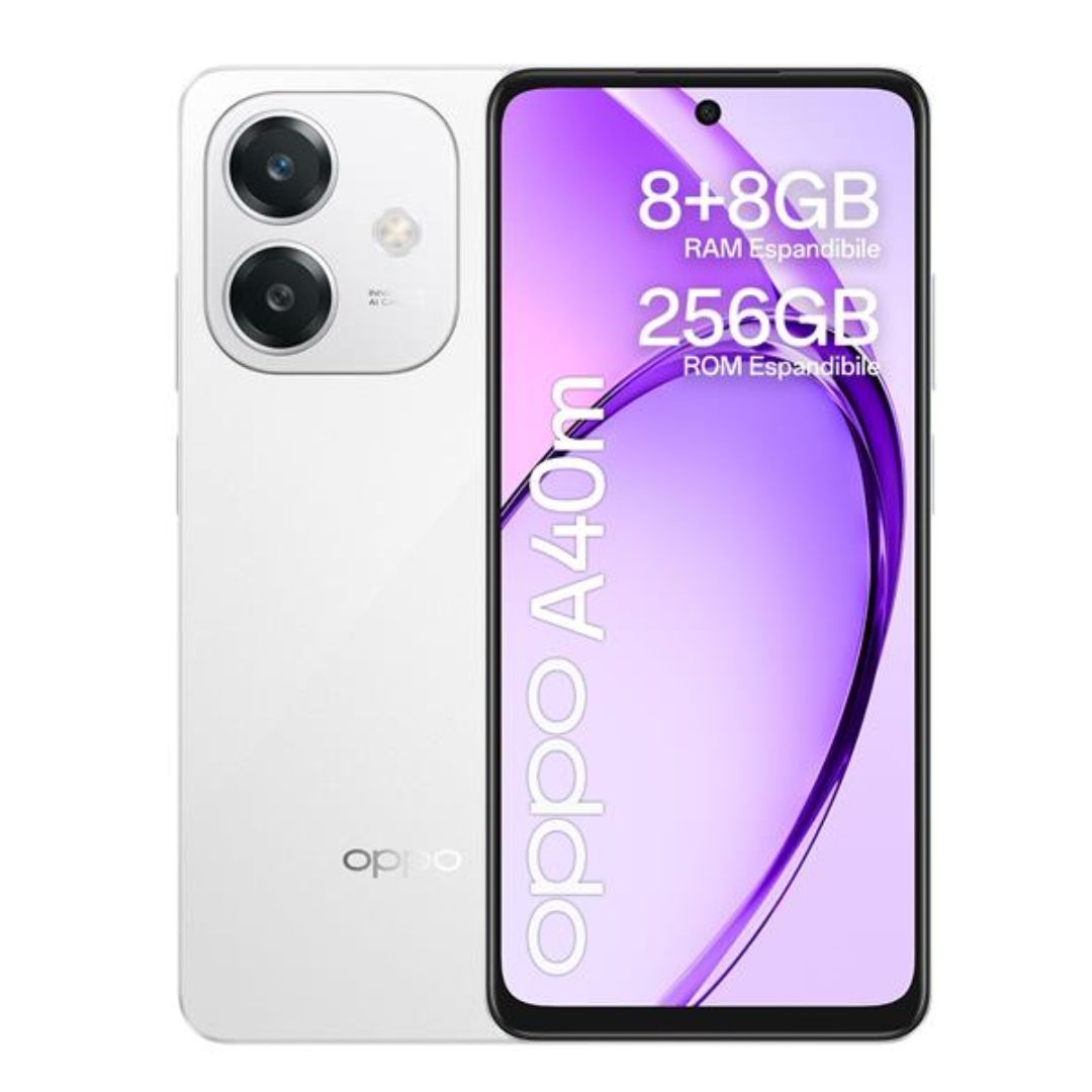 SMARTPHONE OPPO A40M 8+256GB DUOS WHITE ITALIA